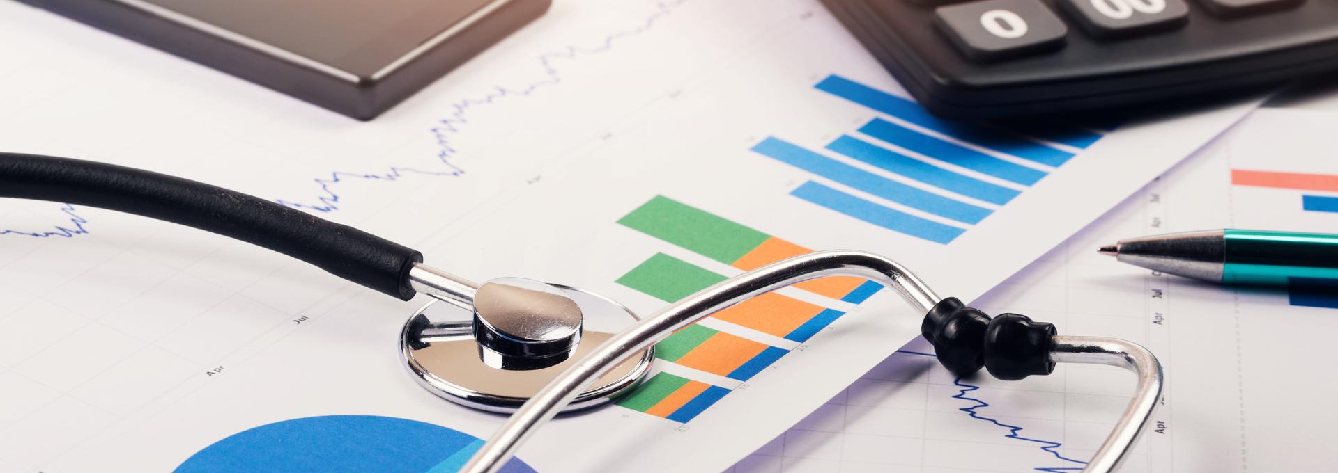 Image of someone planning a hospital budget