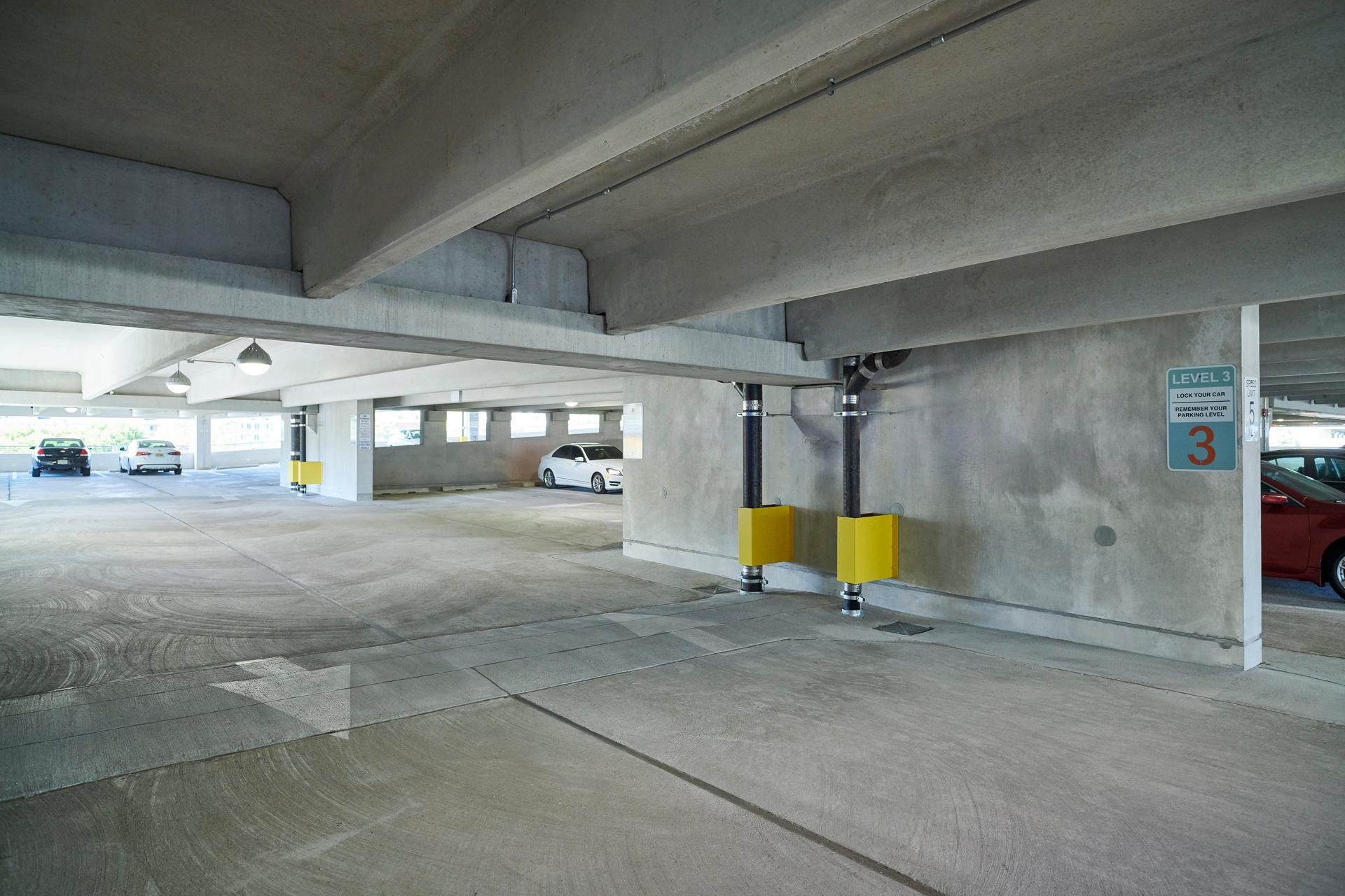 Essex Parking Garage Internal Structural Elements