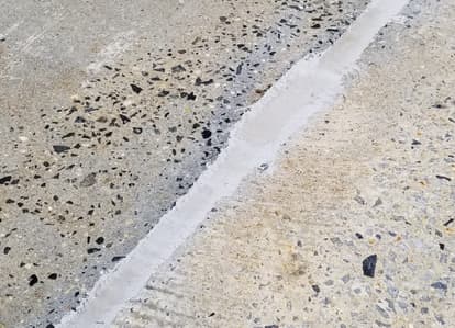 Parking garage caulk