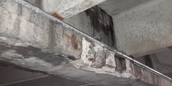 Parking Garage Structure Deterioration - Freeze Thaw Cycle